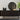 Layered Clay wall art - black metal frame - round - M 61x3x61 - Ethnicraft