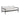 Jack outdoor sofa - varnished teak - black - Off White fabric - 2+ seater 180x90x74 - Ethnicraft