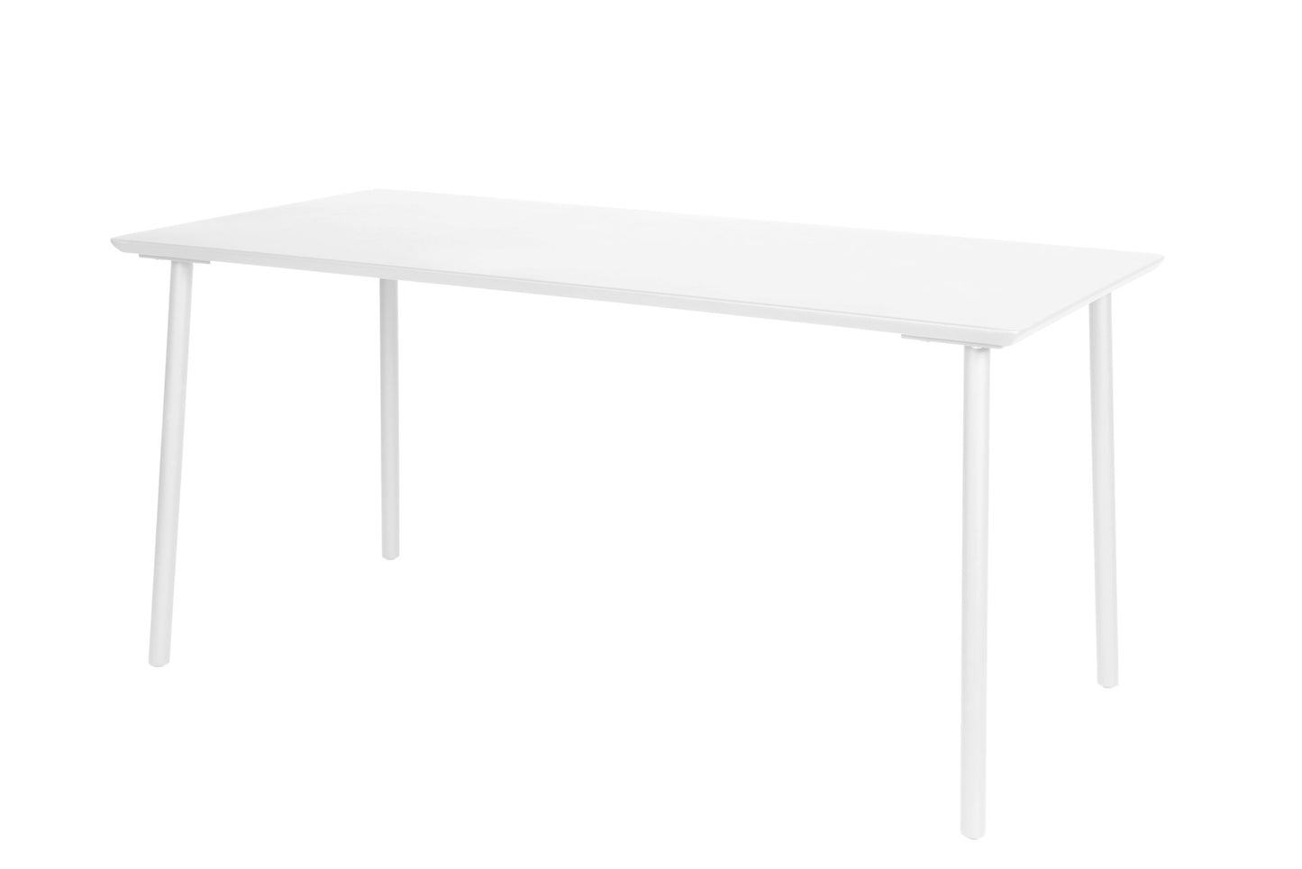 George tafel 160x80x75cm - alu wit - Max & Luuk