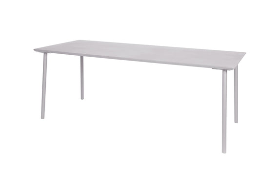 George tafel 200x90x75cm - alu parelgrijs - Max & Luuk