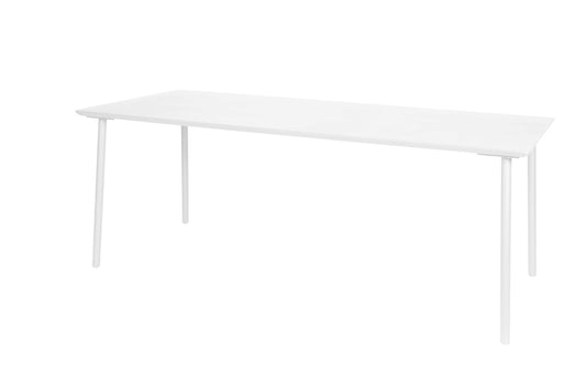 George tafel 200x90x75cm - alu wit - Max & Luuk