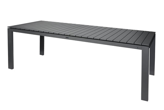 Morris tafel 220x90x75cm - alu antraciet - Max & Luuk