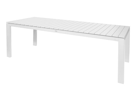 Morris tafel 220x90x75cm - alu wit - Max & Luuk