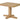 Bruce low dining tafel 70x80x65cm - teak - Max & Luuk