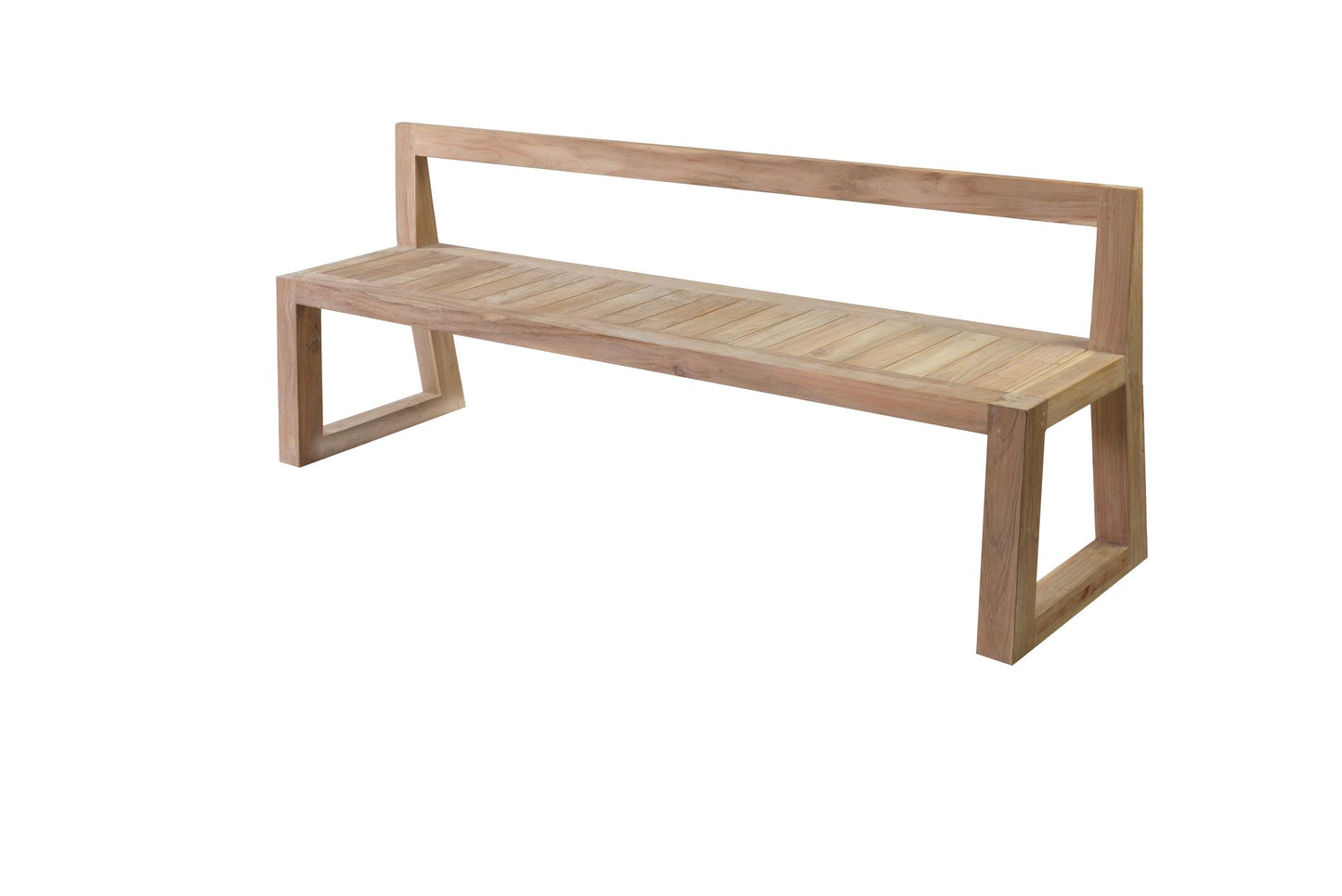 Mason bank zonder armleuning 214x58x48cm - teak - Max & Luuk