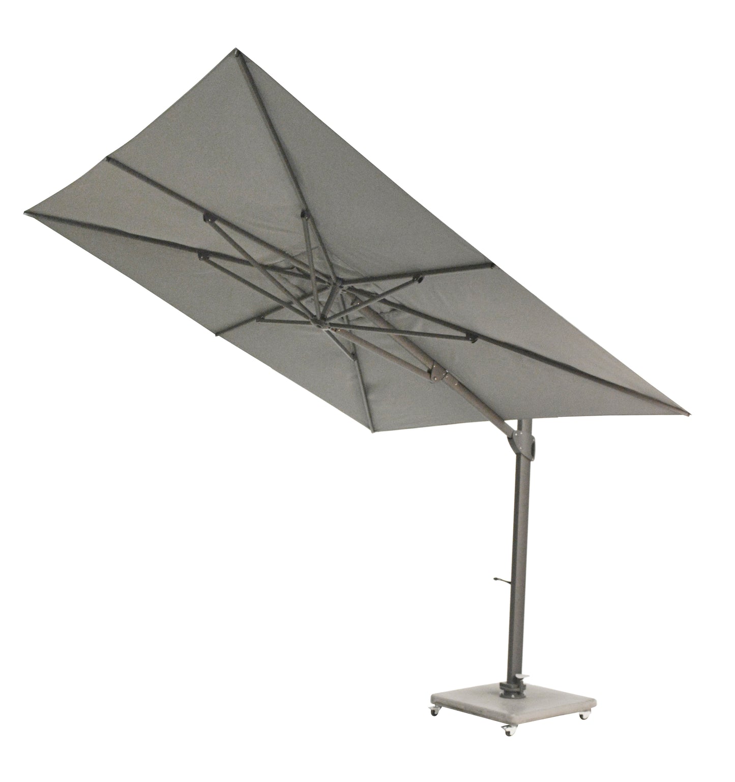 Vince parasol 300x300/8 - frame antraciet alu - Max & Luuk