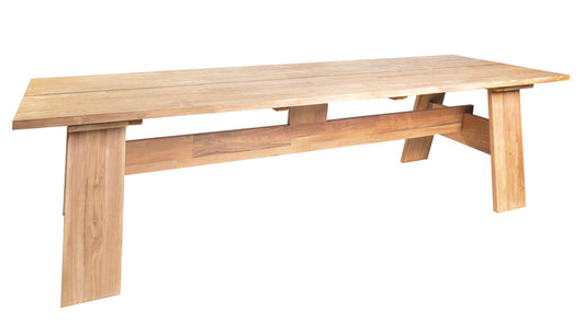 Finn tafel 300x109,5x76cm - teak - Max & Luuk