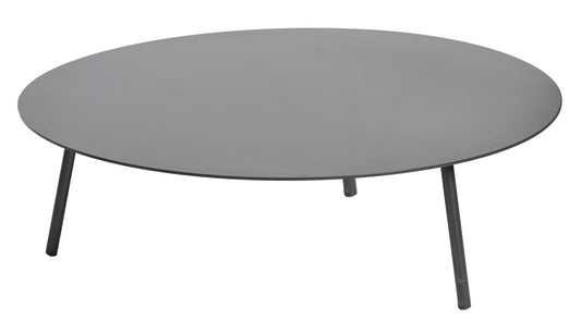 Kick lage tafel Ø100x30cm - zwart - Max & Luuk