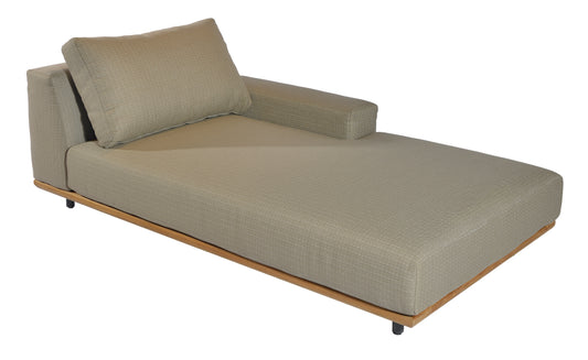 Luke chaise longue links (incl. kussens sabia) - Max & Luuk