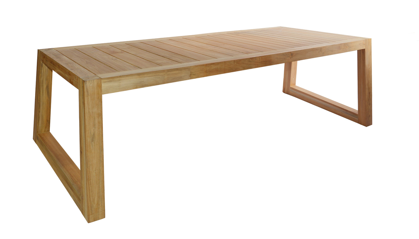 Alec tafel 240x90x76cm - teak - Max & Luuk