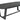 Lauren tafel 270x110x76cm - teak charcoal finish - Max & Luuk