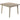 Lennon tafel 120x120x76cm - teak aged finish - Max & Luuk