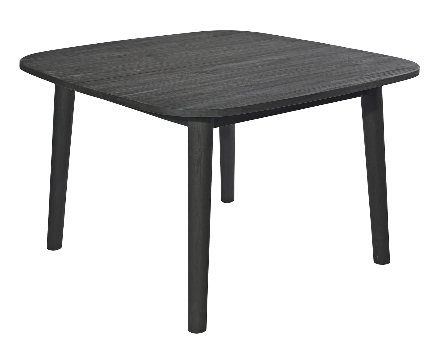 Lennon tafel 120x120x76cm - teak charcoal finish - Max & Luuk