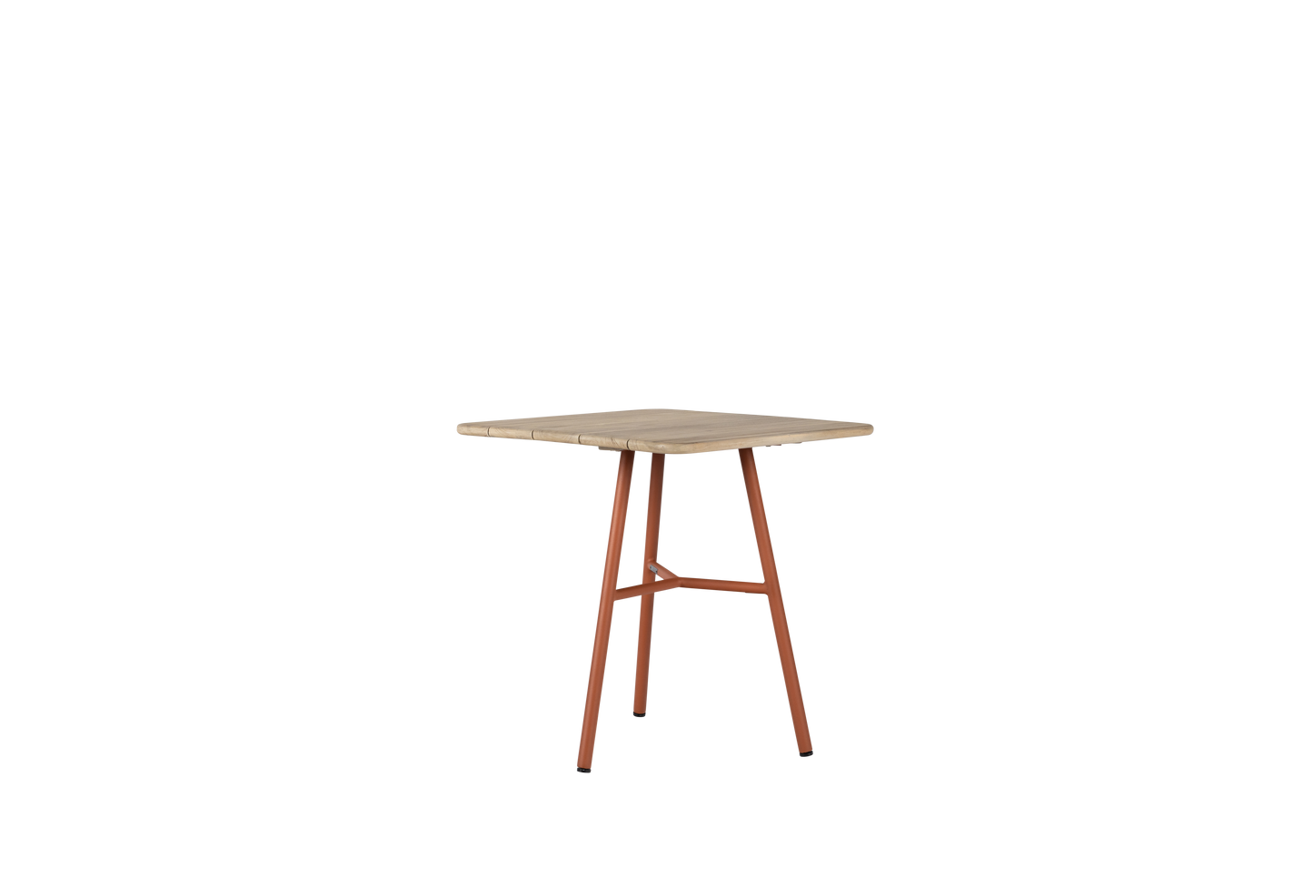 Arda tafel 70x70x76cm - vierkant - teak aged finish - Max & Luuk