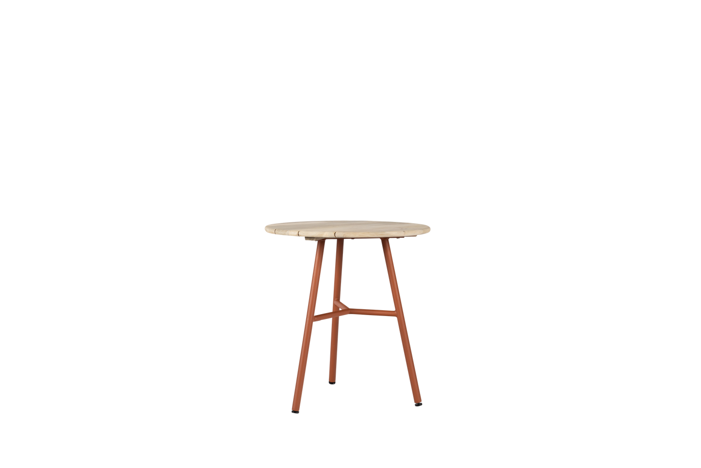 Arda tafel Ø70x76cm - rond - teak aged finish - Max & Luuk