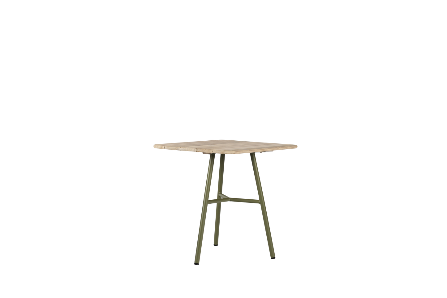 Arda tafel 70x70x76cm - vierkant - teak aged finish - Max & Luuk