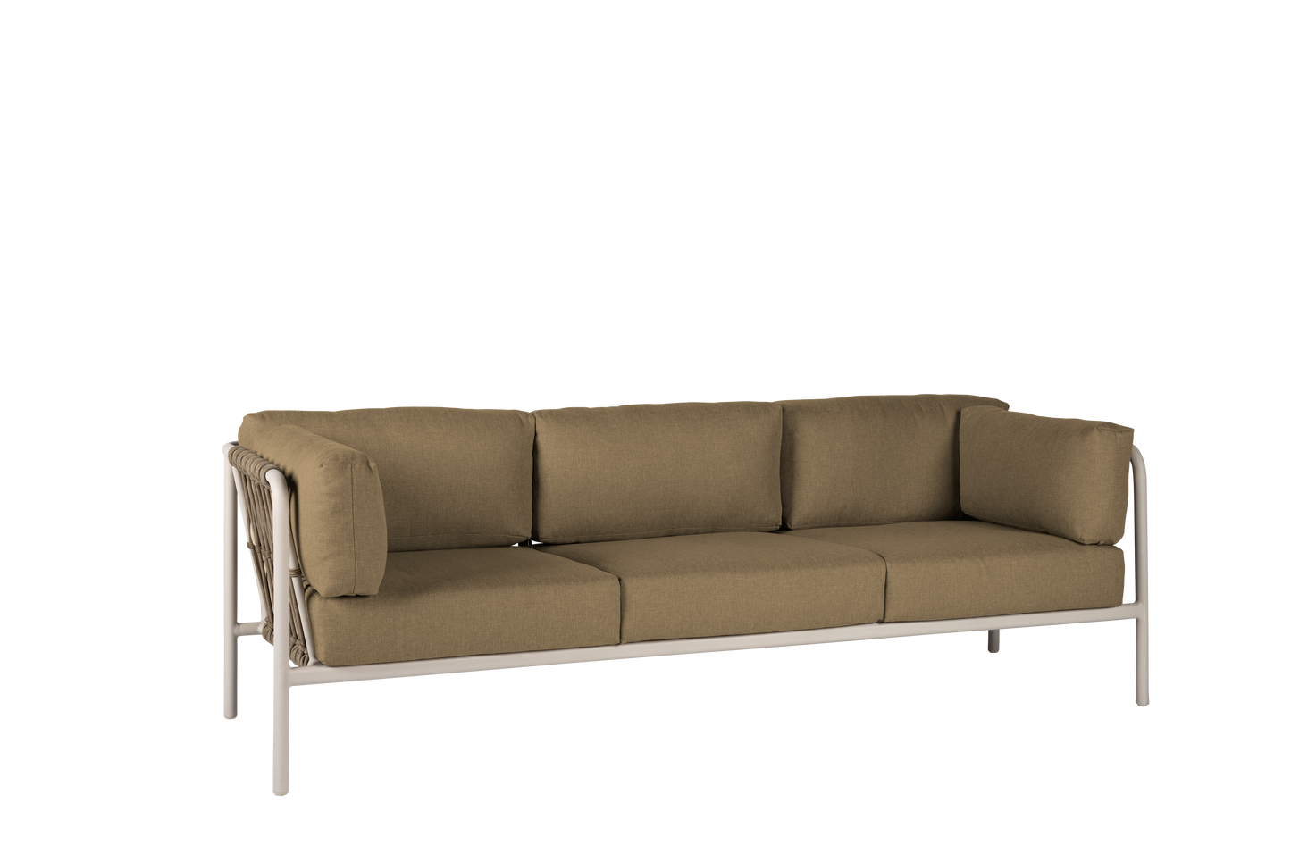 Linda sofa lage bank camel (incl - AW kussens safari) - Max & Luuk