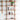 PI wall shelf - varnished mahogany - 5 shelves 100x35x196 - Ethnicraft