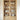 Wave cupboard - oak - 2 sliding doors - 2 inside drawers 110x46x183 - Ethnicraft