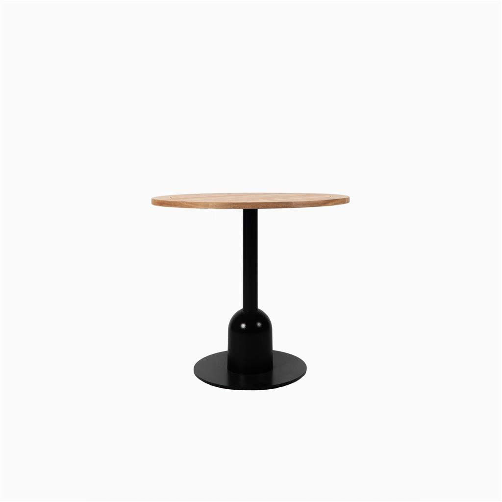 Sphera Bistro Table Dia 80 Cm Black/Outdoor Hpl Black Top