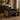 Panel lounge chair - varnished teak - dark brown - rattan Roasted - Grey linen - 74x82x72 - Ethnicraft - Design-Master