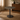 Blend dining table - varnished Minerals top - Ray Whisky - Dark Bronze base - round - 90x90x76 - Ethnicraft - Design-Master