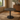 Blend dining table - varnished Minerals top - Ray Whisky - Dark Bronze base - round - 90x90x76 - Ethnicraft - Design-Master