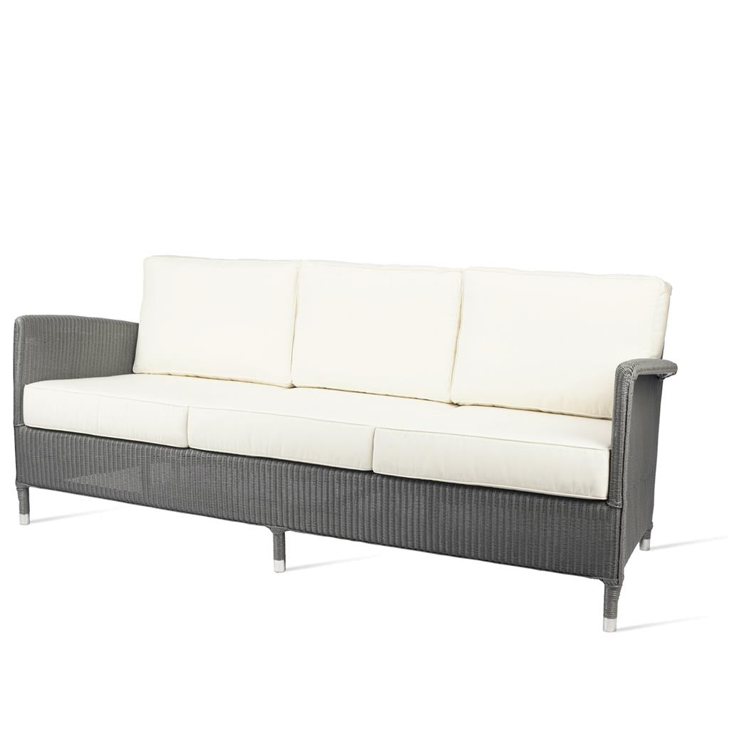 Dovile Lounge Sofa 3S Black P080