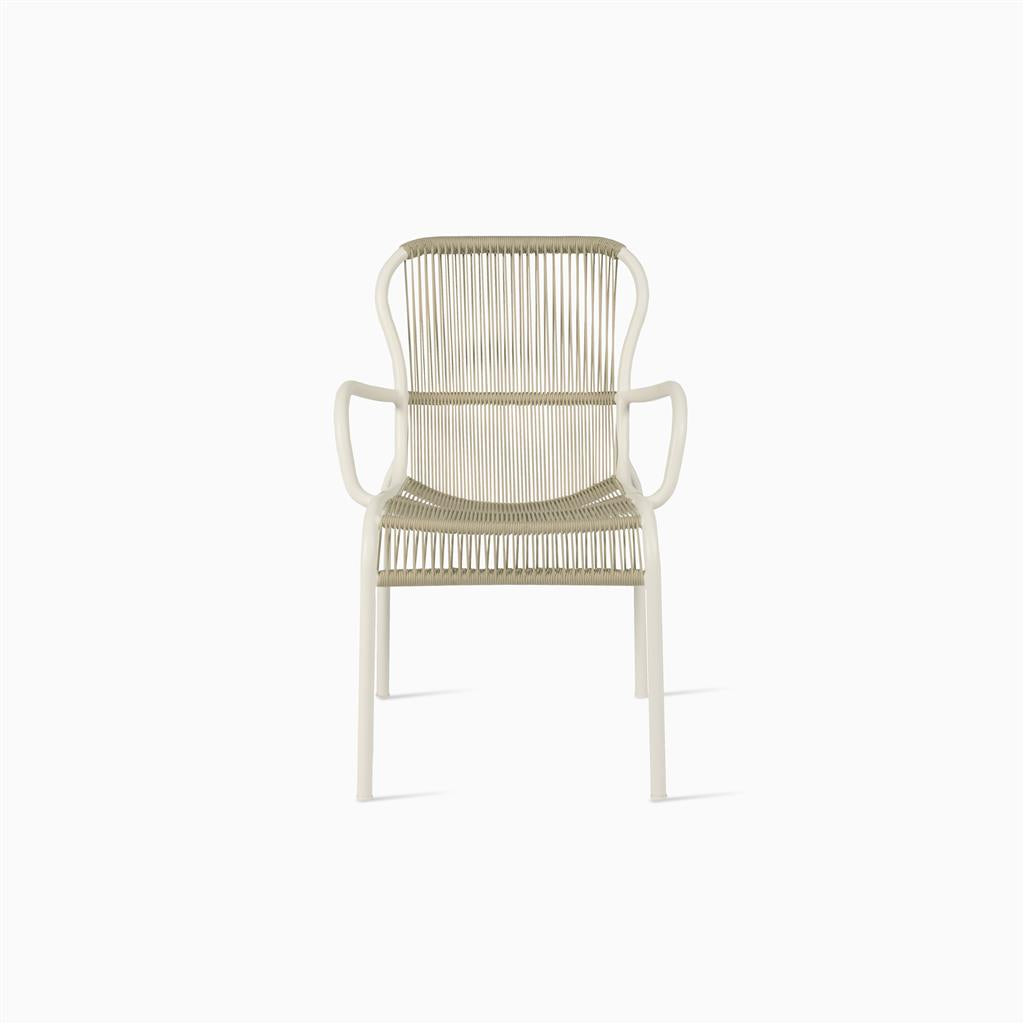 Loop Dining Chair Rope Beige/Stonewhite