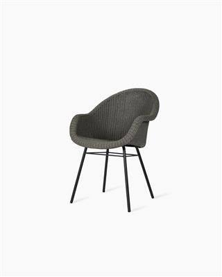 Remi Dining Chair Steel A Base Fossil Grey 4Mm