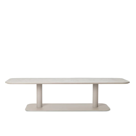 Kodo Coffee Table 129X45 Dune White/Ceramic Portland