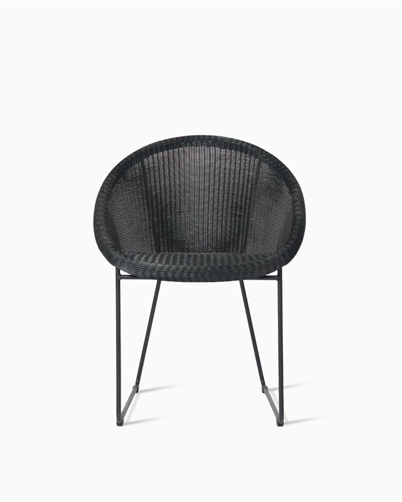 Gipsy Dining Chair Black Frame Black