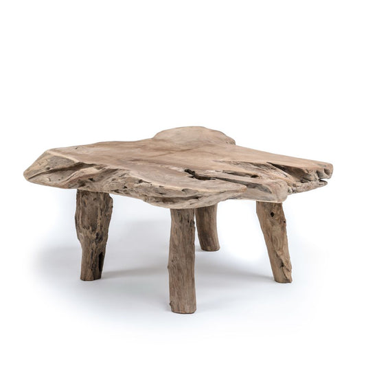 Coffee Table Natural Shape 85/100x35/45x40cm - Tafel - Gommaire