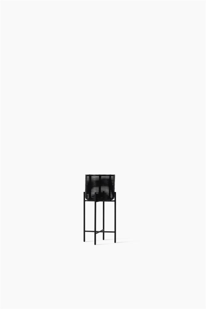 Ivo Plant Stand Large (Dia 29Cm - 65Cm H) Black