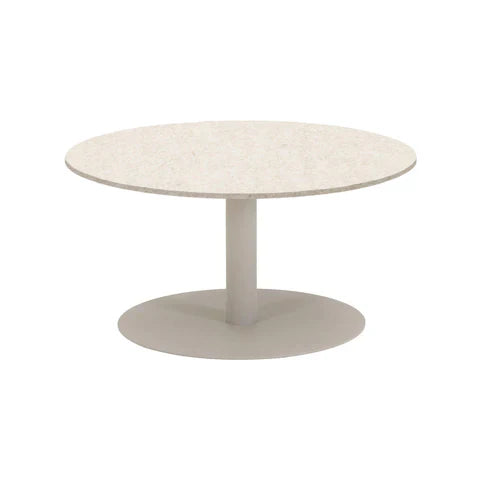 Kodo Coffee Table Dia 68 Dune White/Ceramic Portland