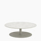 Kodo Coffee Table Dia 68 Dune White/Ceramic Shards