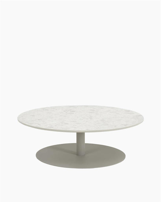 Kodo Coffee Table Dia 68 Dune White/Ceramic Shards