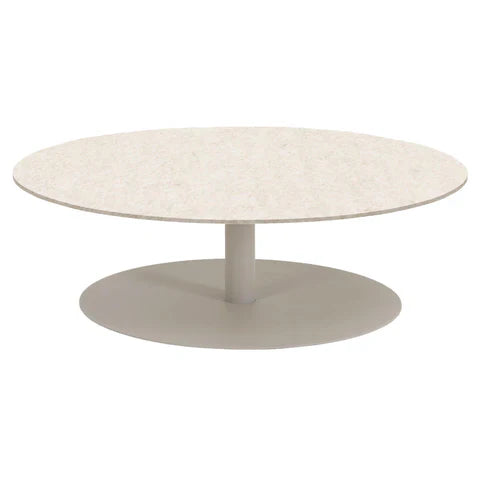 Kodo Coffee Table Dia 90 Dune White/Ceramic Portland