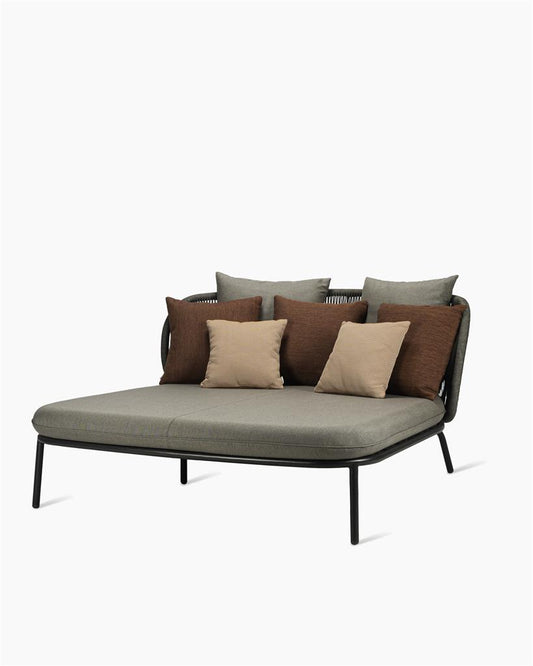 Kodo Daybed Fossil Grey Quick Ship Set Carbon Beige