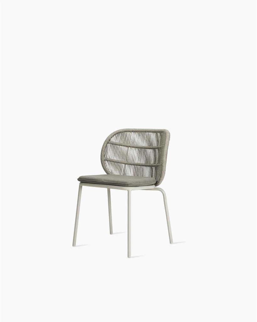 Kodo Dining Chair Dune White Quick Ship Set Carbon Beige