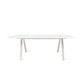 Kodo Dining Table 210X100 Dune White/Ceramic Shards