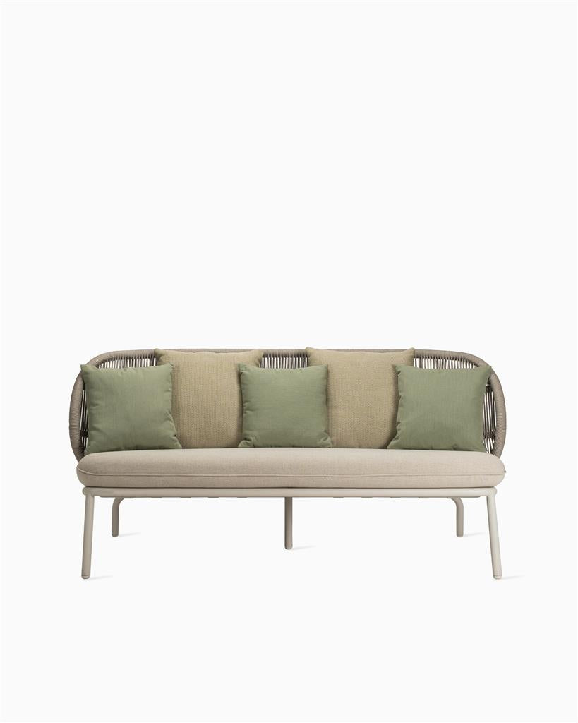 Kodo Lounge Sofa Dune White Quick Ship Set Fig Green