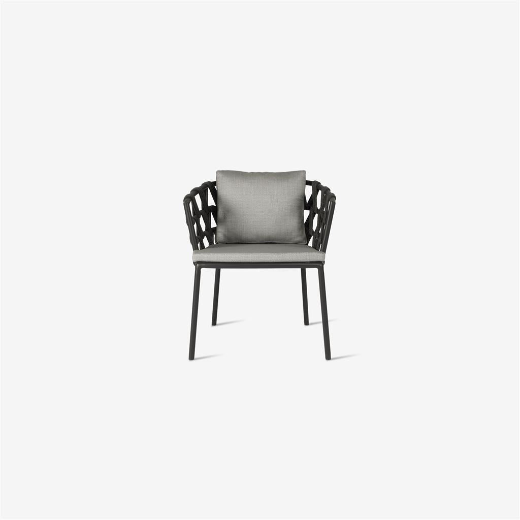 Leo Dining Chair Lava Quick Ship Set Zinc