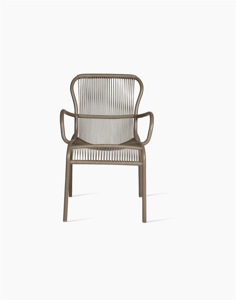 Loop Dining Chair Rope Taupe