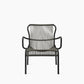 Loop Lounge Chair Rope Fossil Grey