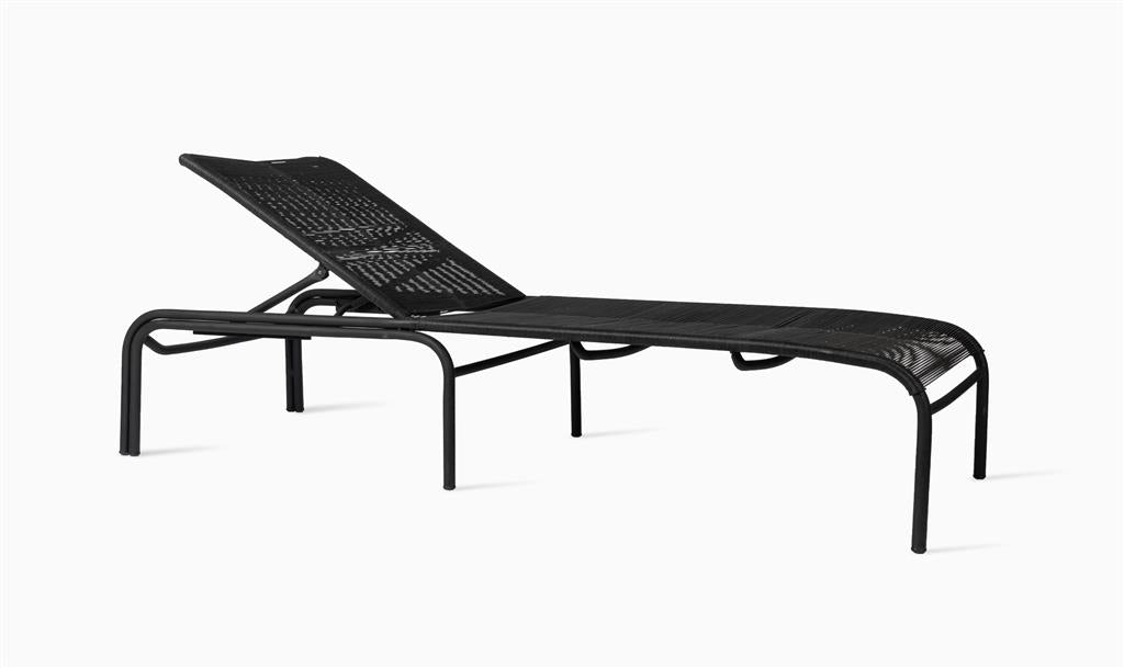 Loop Sunlounger Black