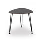 Rozy Side Table Black Outdoor Hpl Top Black