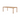 Jack outdoor dining table - teak - rectangular 200x100x76 - Ethnicraft
