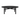 Quatro outdoor coffee table - varnished teak - black - round 95x95x35 - Ethnicraft