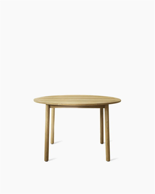 Sam Dining Table Dia 120Cm Untreated Teak